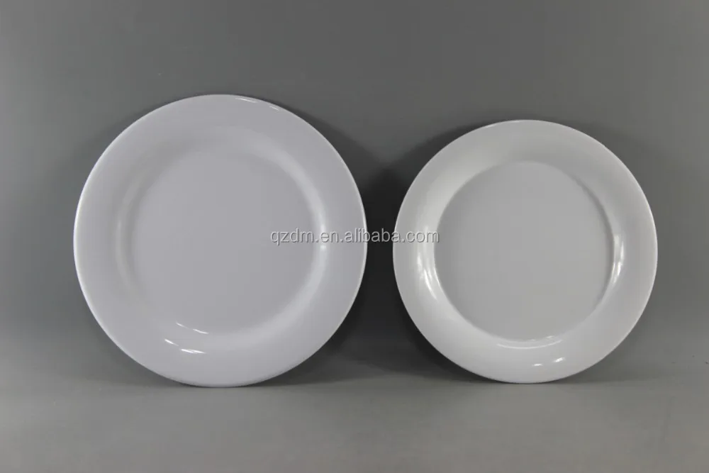 Decoration Melamine Serving Plate Large Plastic Food Plate