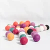 FB-001, Felt Balls, Eco-friendly New Zealand Wool, Hand Felted by skilled Nepalese Women Artisans using Techniques and Tradition
