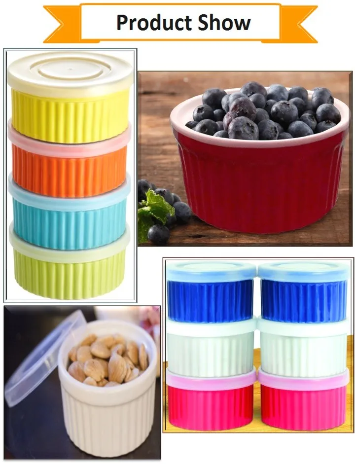 High Quality Ceramic Ramekin Bowls With Lid Buy Ramekin Bowls,Bowls