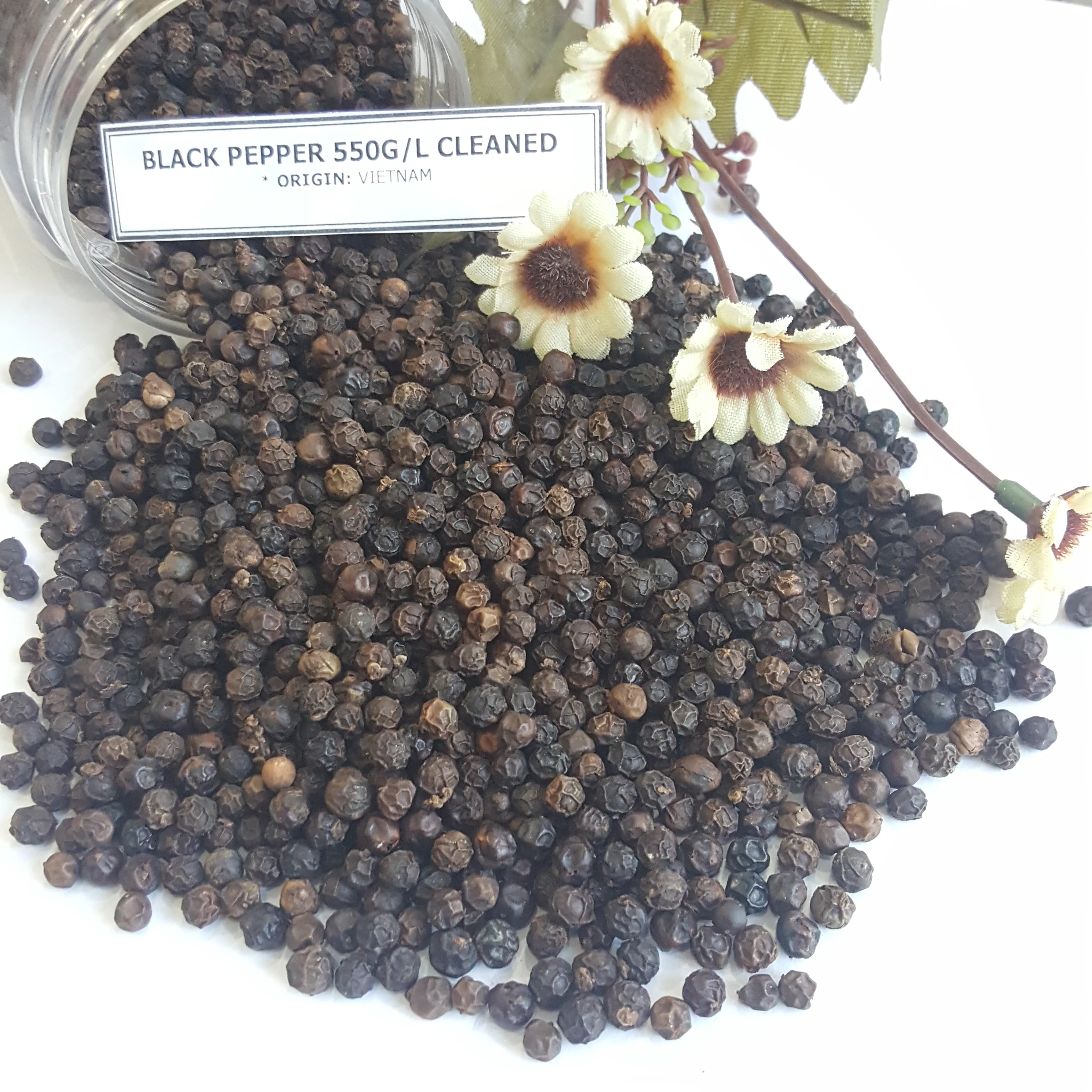 BLACK PEPPER 550GR CLEANED