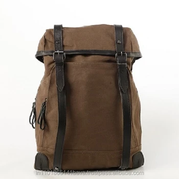 custom canvas backpack