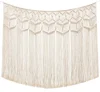 Macrame Wall Hanging Natural Cotton Handmade Craft Woven Tapestry Art Home Decoration