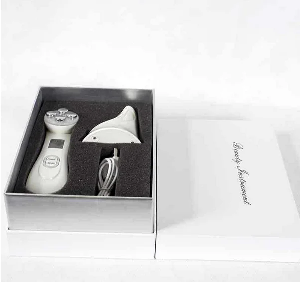 
private label portable multifunction mini facial EMS electroporation photon rf beauty device for home use skin care 