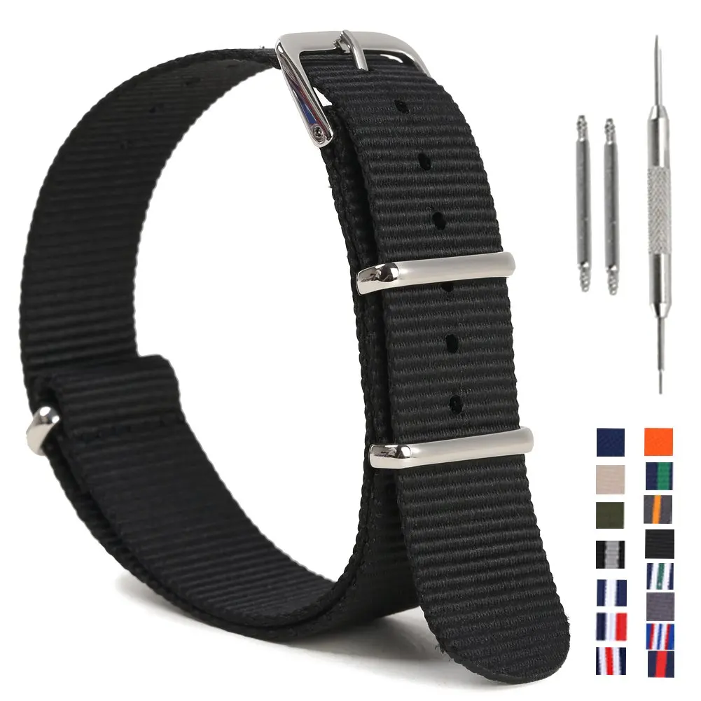 nylon replacement watch bands