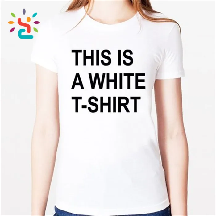 Mens Hip Hop 100 Cotton Plain White Wholesale Print Crew Neck Tshirts