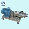 RLS food grade gas-liquid-solid mixing double screw pump sanitary multipurpose high viscosity low shear twin screw pump