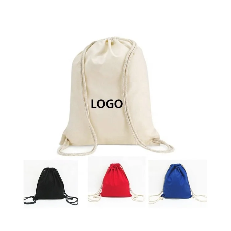 

Factory Price High Quality Custom Organic Cotton Drawstring Pouch Draw String Bag Cotton, Customized