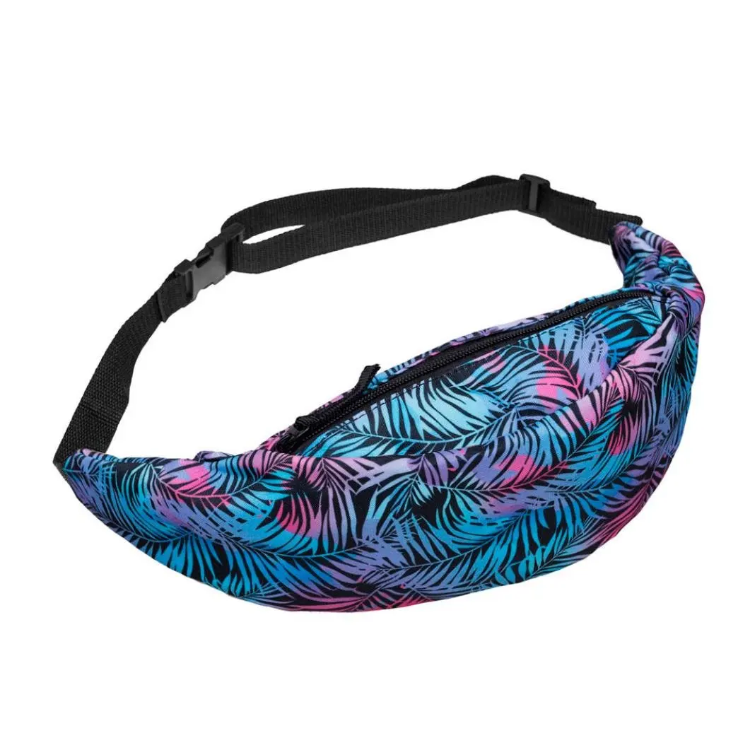 Casual Fanny Pack, Jhuivd Fashion Sports Hiking Running Belt Waist Bag Pink