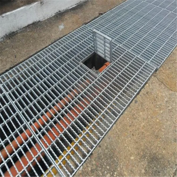

Construction Building Material Metal Serrated Drainage Covers Steel Grating