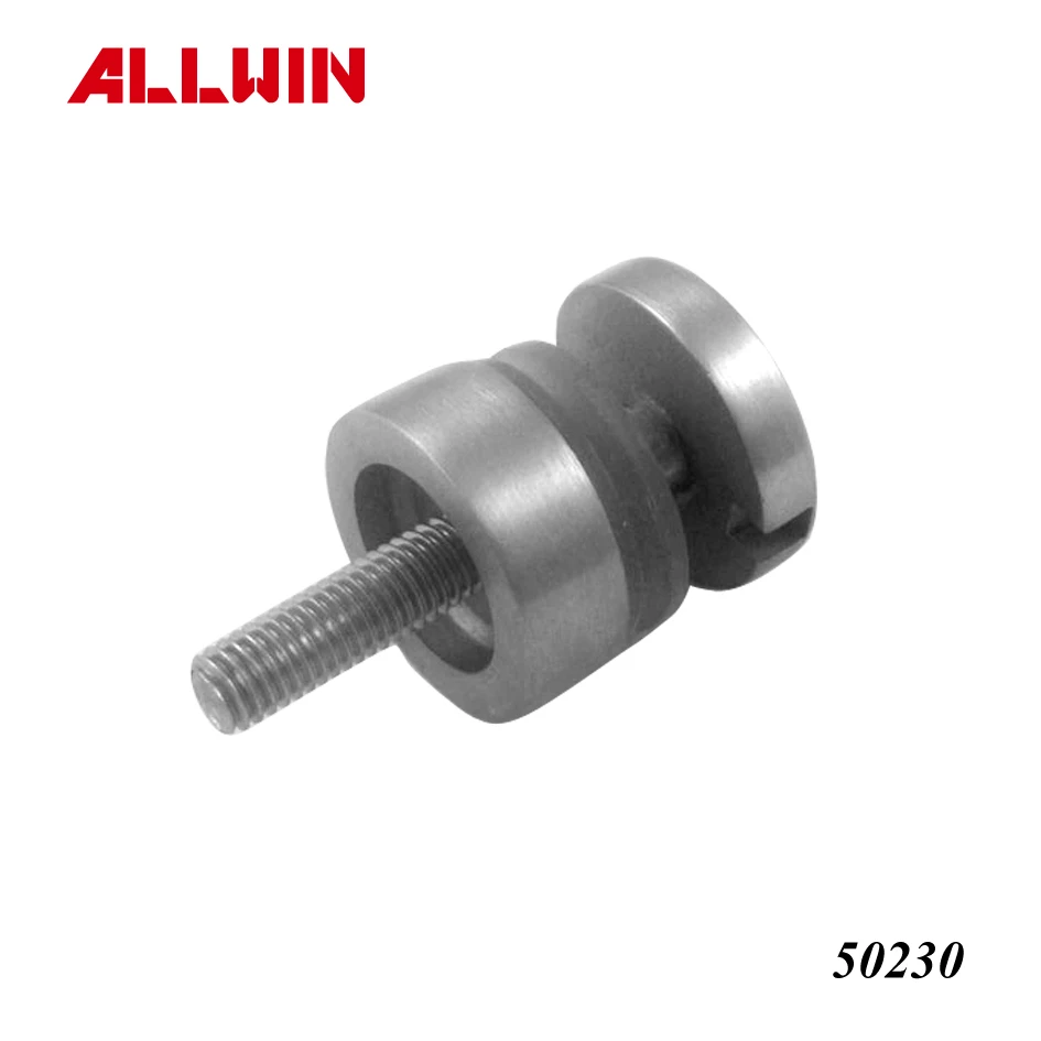 Stainless steel Square Tube Flat Glass Adapter Glass Standoff product1