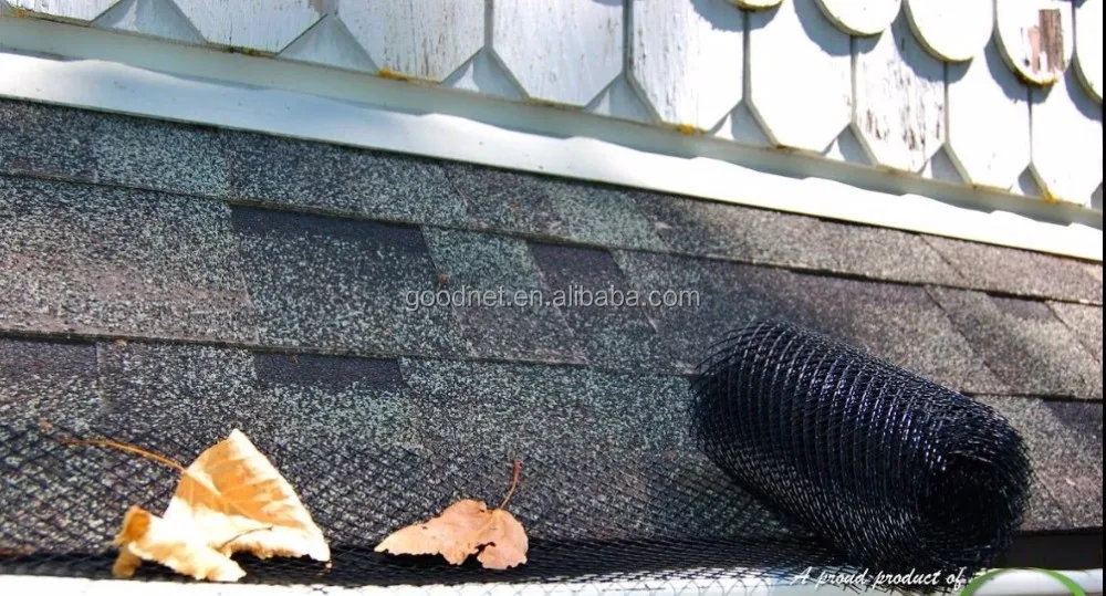 Lowes Plastic Gutter Guard Leaf Filter / Gutter Mesh Leaf Guards Buy