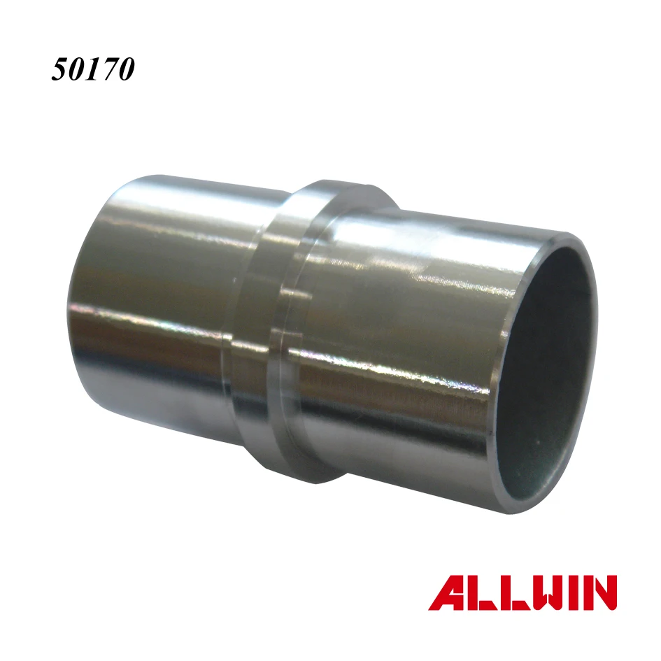 Stainless Steel 180 degree Round Handrail Pipe Connector