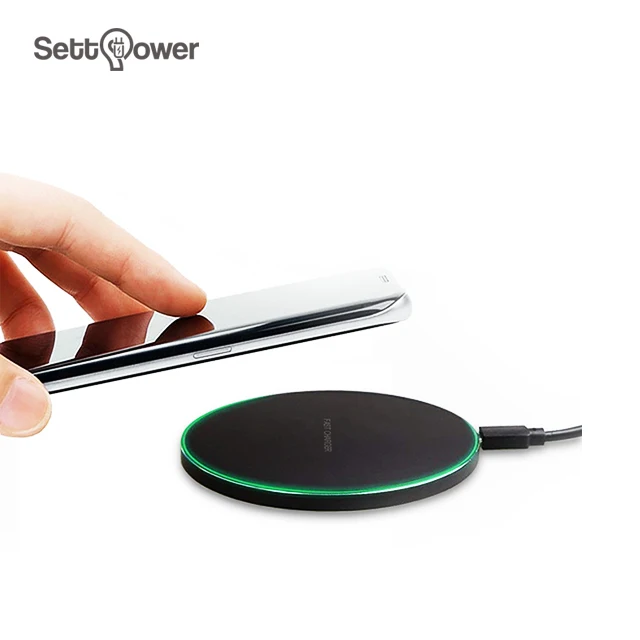 

Settpower 2021 new product design fantasy High quality wireless charging Qi Wireless Charger for Android