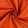 Indian art dressmaking silk printed dupion natural orange colour shot dress fabric ethnic premium sari