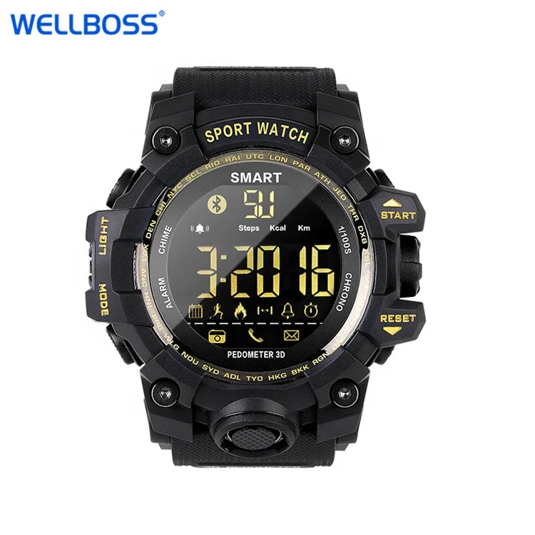 

Pedometer Calories EX16S Smart Watch Outdoor Sports Diving Waterproof Digital Man Sport Wristwatches EX16 Smart Watch
