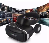 

3D VR Headset Glasses with Headphone Game Controller Virtual Reality Box for Movie Video Glasses