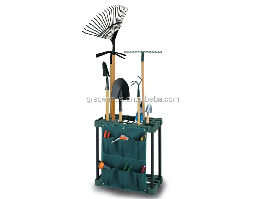 Tool Rack In Home Corner Tools Organizer Garden