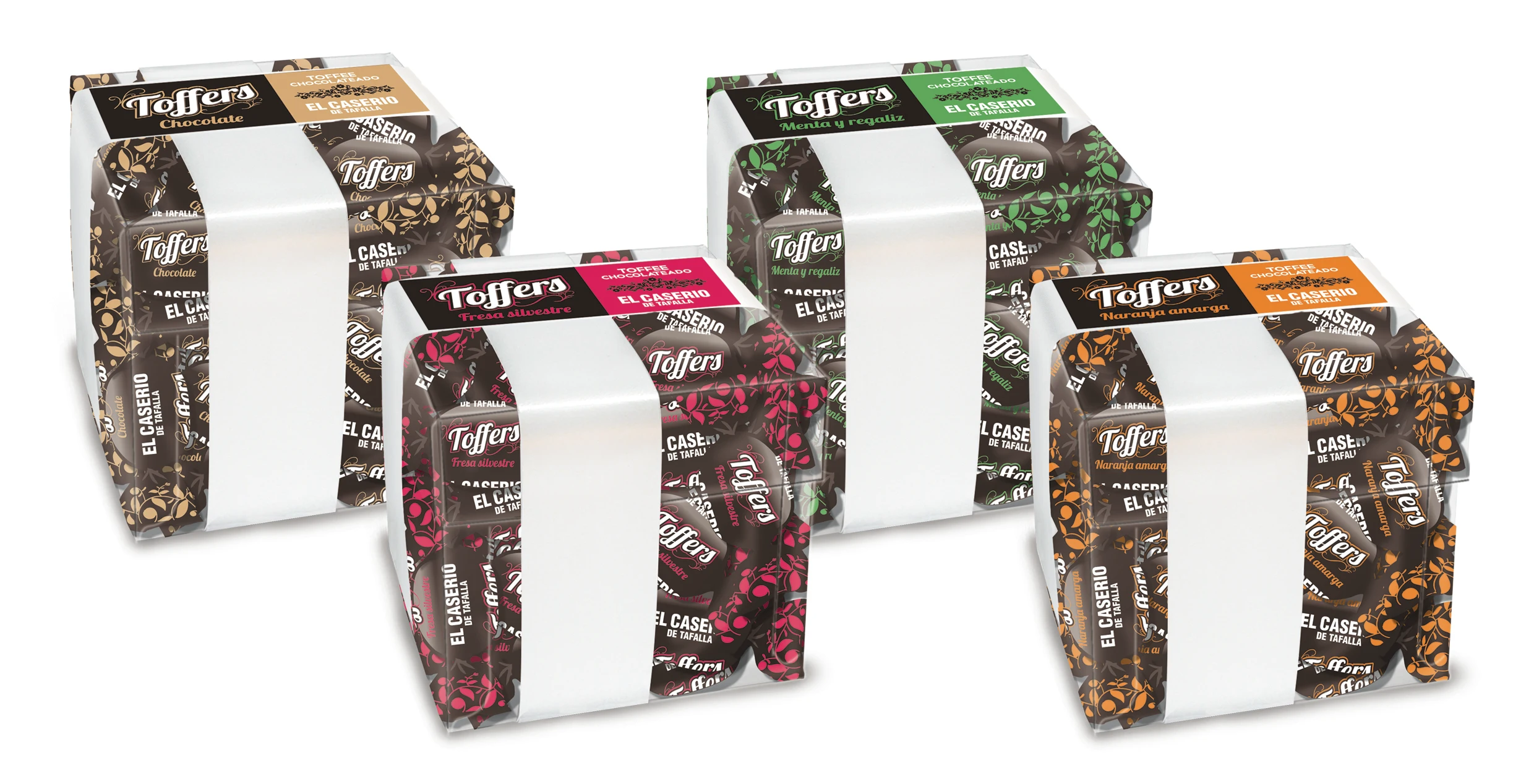 
European Halal Toffers Toffee with Natural Flavor Pallets - Chocolate Flavour | El Caserio 