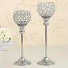 Wedding Table Centerpieces Candelabra,Decorative Floor Vases Crystal Candle Holders