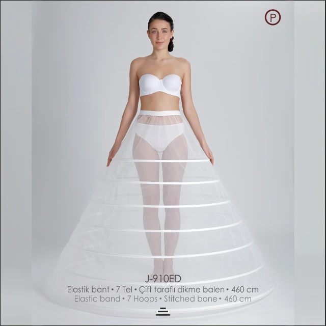 
Affordable High Quality 7 Hoops Petticoat For Wedding Dresses Wholesale Hotsale 