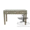 Bone Inlay Console Table With Drawers