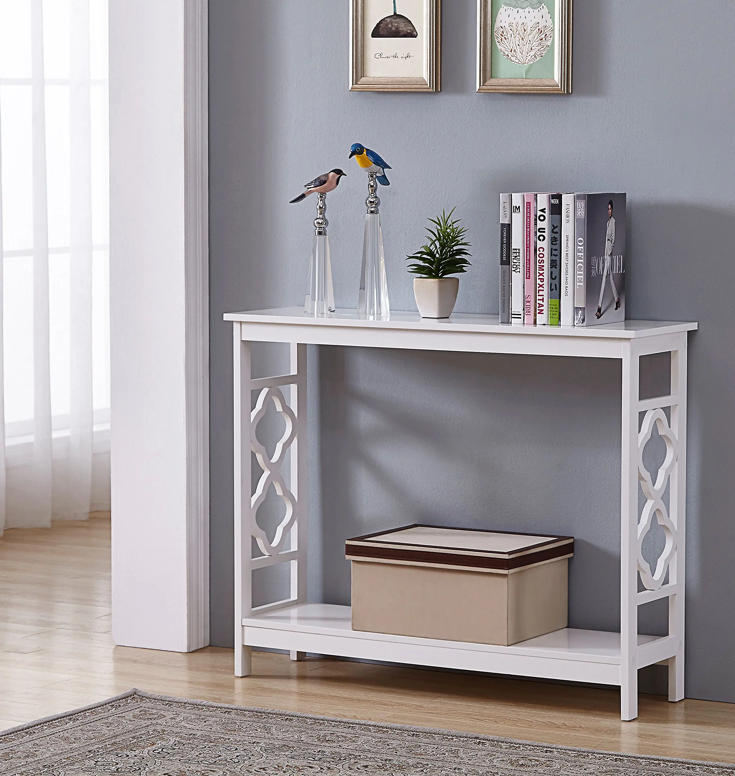 end tables with bookshelves