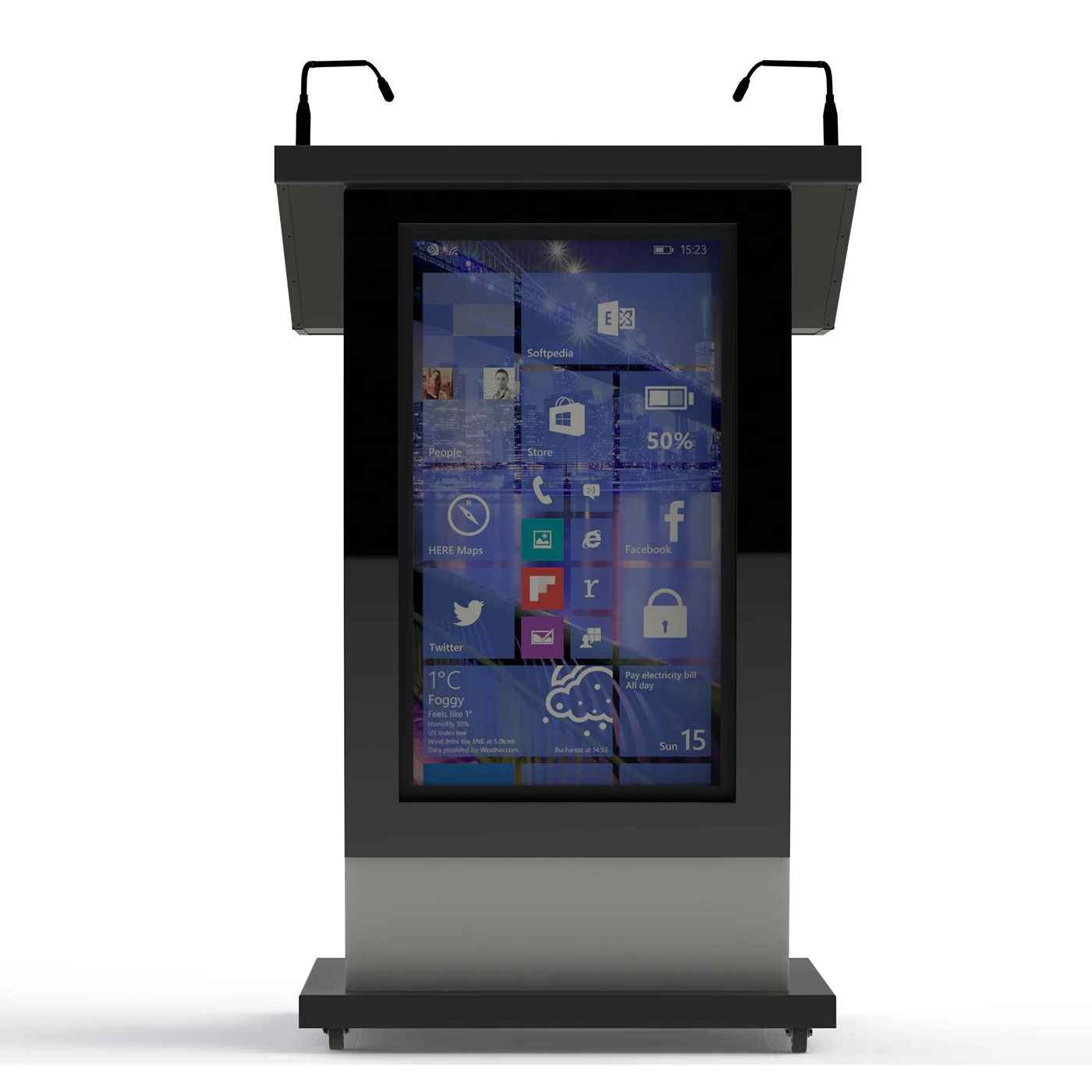 
Digital Podium, Lectern for conference system, school supply TM23S 