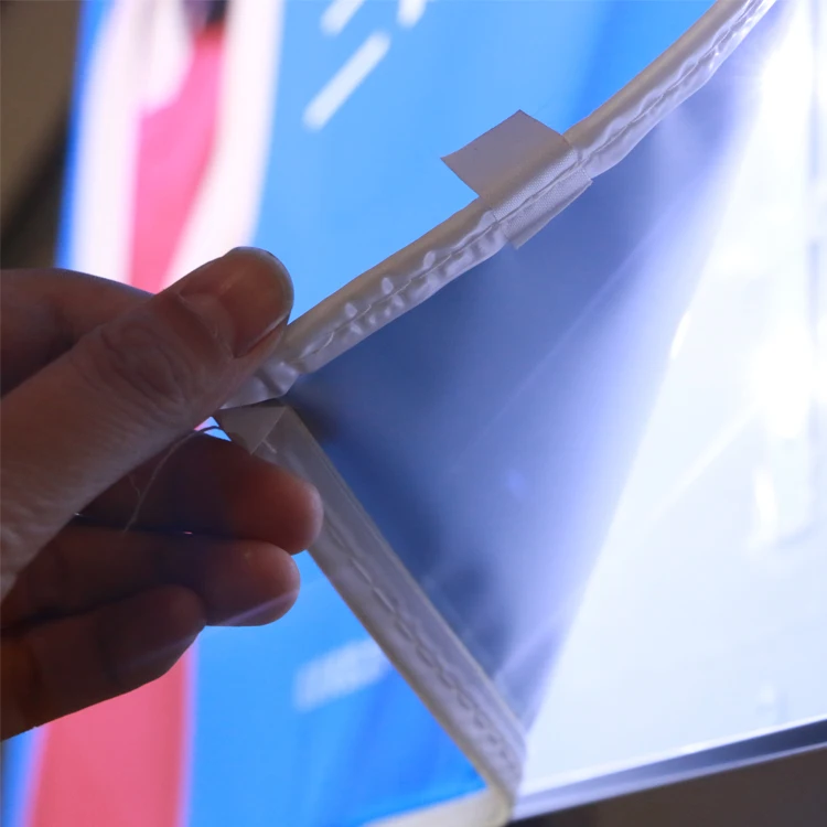 
custom high quality PVC vinyl lightbox banner poster printing for station high-speed rail station airport 