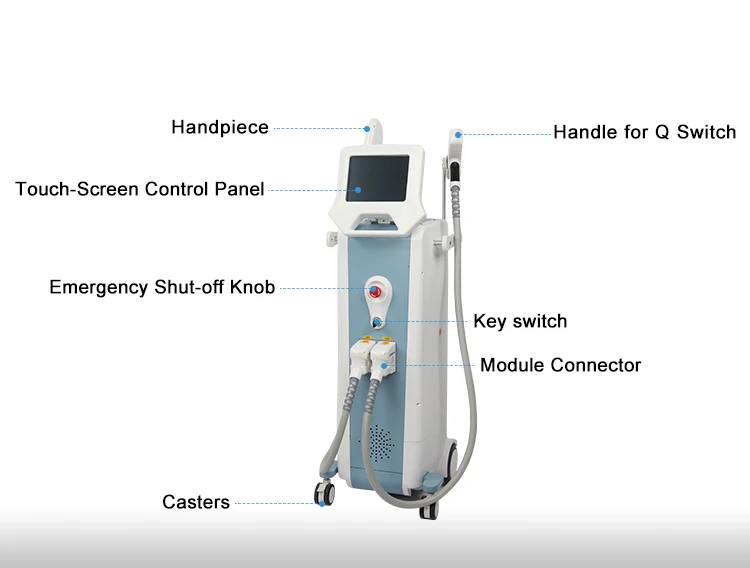 Super Ipl And Laser Equip Ipl Laser Hair Removal Device Ipl Machine