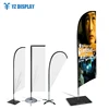 Advertising Bow Ad Banner Advertisement Feather Teardrop Beach Flag Color