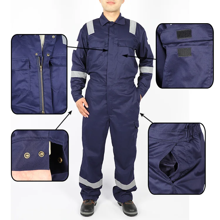Reflective Workwear Flame Resistant Safety Protective Mining Clothing