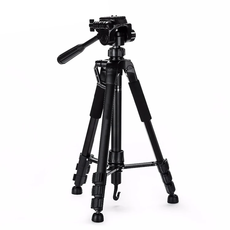 

ST-666 Hot Product Professional Camera Tripod For Canon Nikon, Black