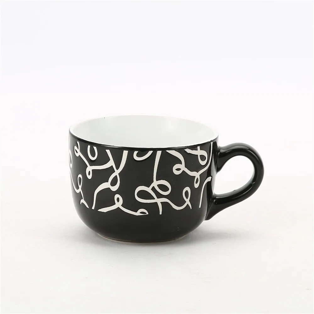 Ecofriendly Cheap Bulk Ceramic Soup Mug With Handle Buy Novelty