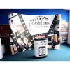 Good Price Portable Trade Show Magnetic Pop Up Wall Display Retail For Exhibition