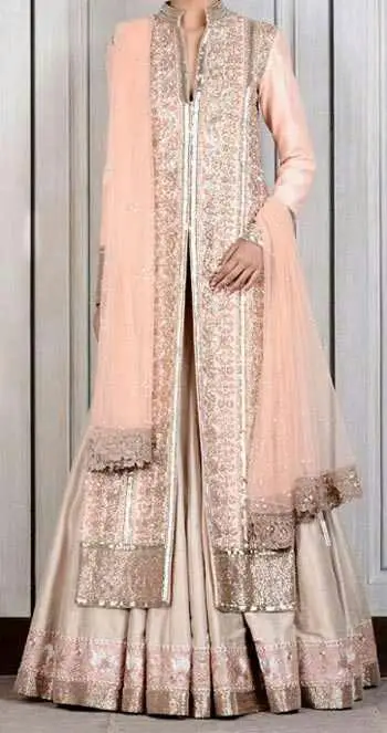 Wedding Designer Pakistani Lehenga Jacket Dress 2017 View