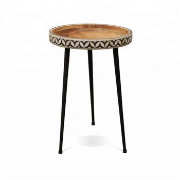 Indian Small Bone Inlaid Side Table Inlay Living Room Coffee Mother Of Pearl Product Indian Small Bone Inlaid Side Table Inlay Living Room Coffee Mother Of Pearl Product