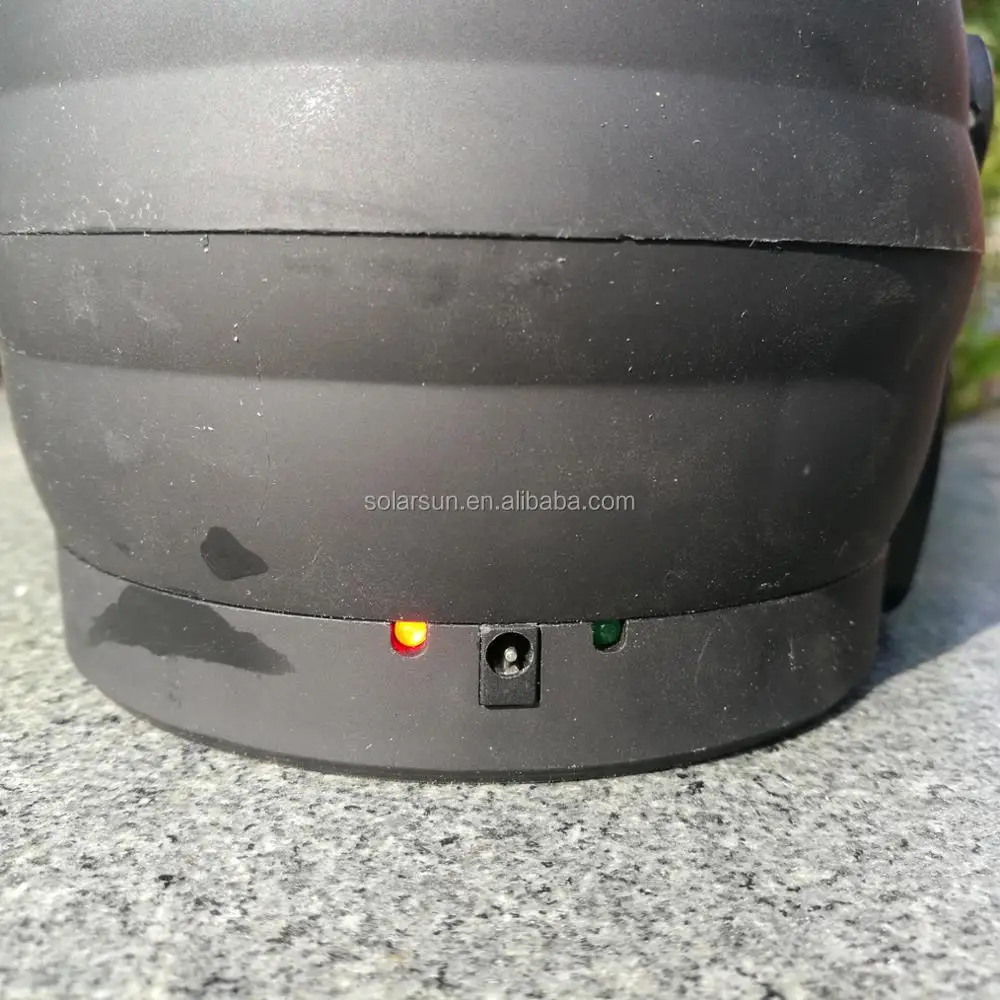 Outdoor Camping Vintage Horse Light 36LED Solar USB Charging Manual Camping Light Tent Hook Light