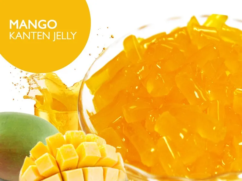 Best Quality Mango Kanten Agar Jelly For Bubble Tea Buy Mango Kanten
