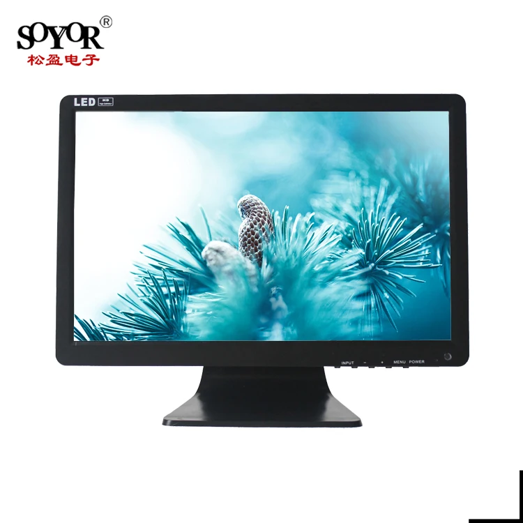 CCTV White 27 inch led monitor,  Wide screen led monitor 