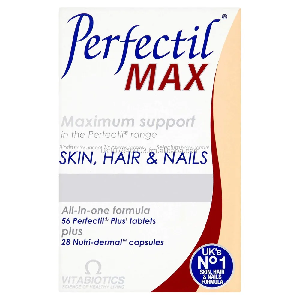 Vitabiotics Perfectil Max Maximum Support Skin Hair And Nails 84 Buy Perfectil Max Is A Comprehensive All In One Dual Pack Which Combines The Advanced Perfectil Plus Tablet Formula Product On Alibaba Com