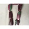 16 Inches Top quality Ruby Zoisite faceted tumbled