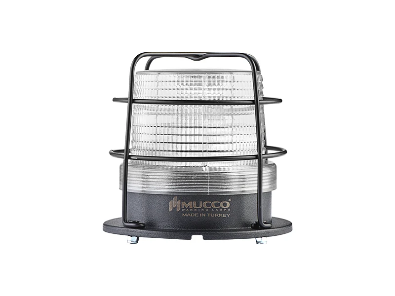 
Super Bright Signal Beacons with 5 Light Modes Steady Flashing Strobing Rotary Photocell Signal Beacon with Protection Cage 