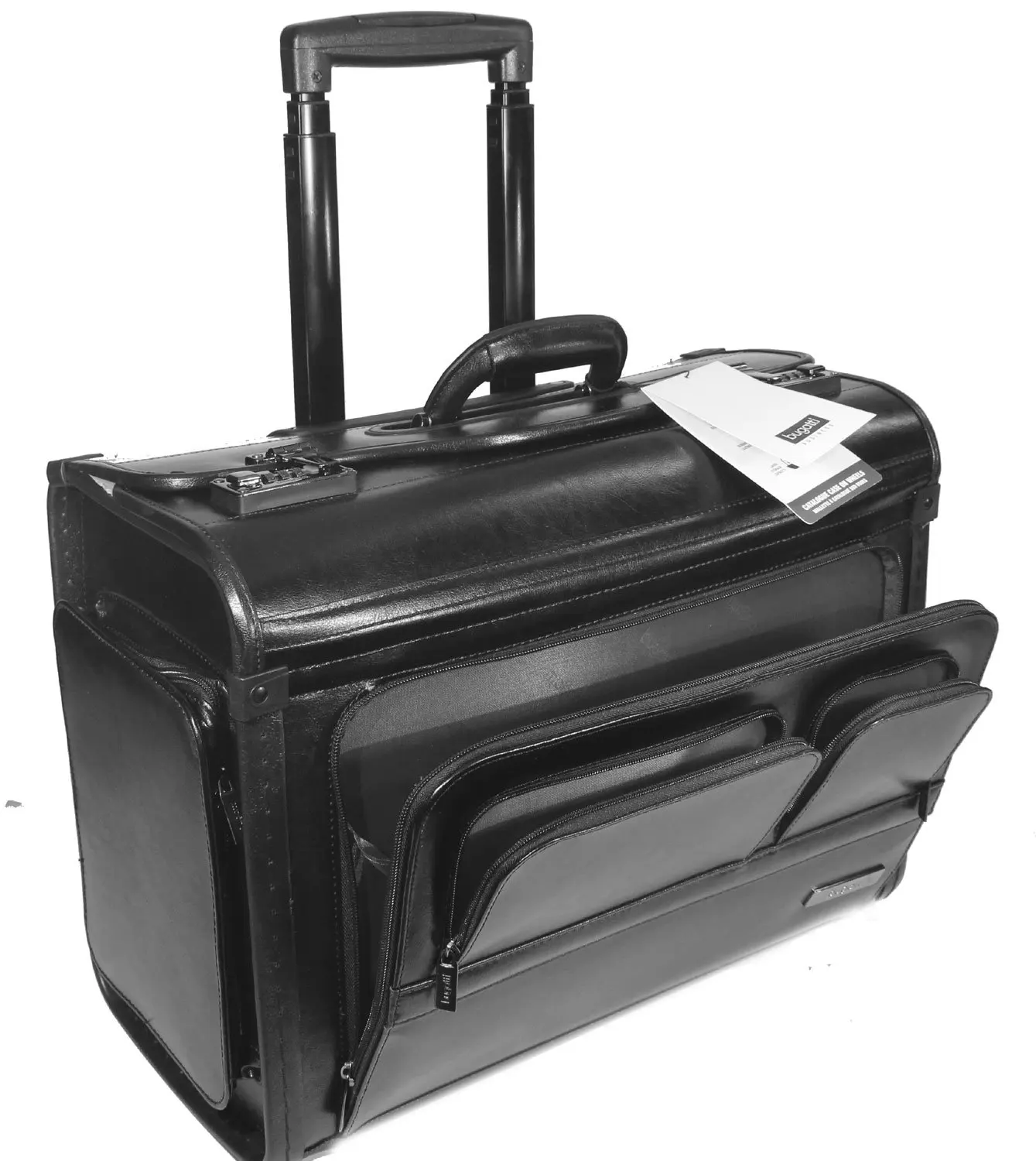 bugatti rolling briefcase