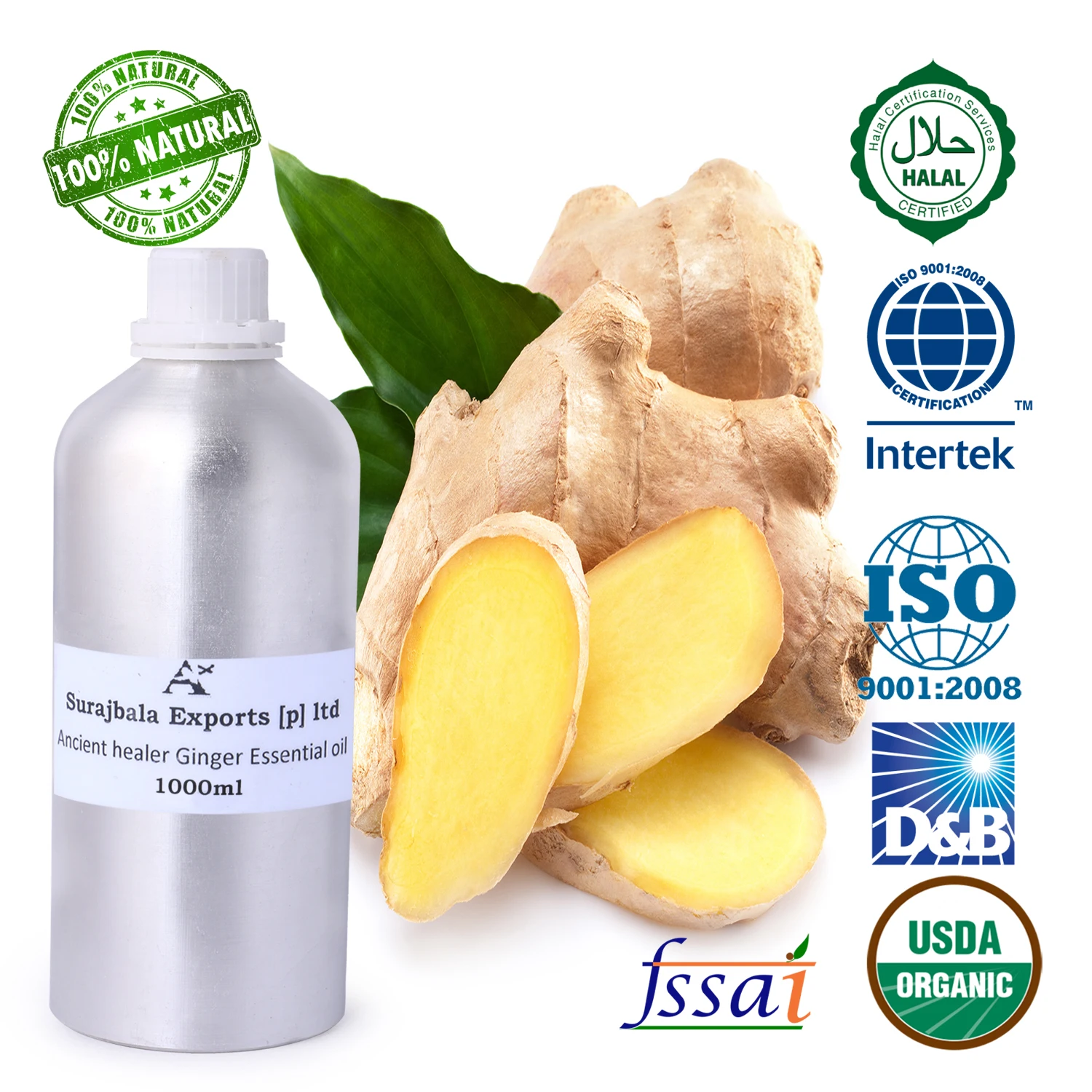 Natural Ginger Essential Oil From India Buy Ginger Oilginger Flower