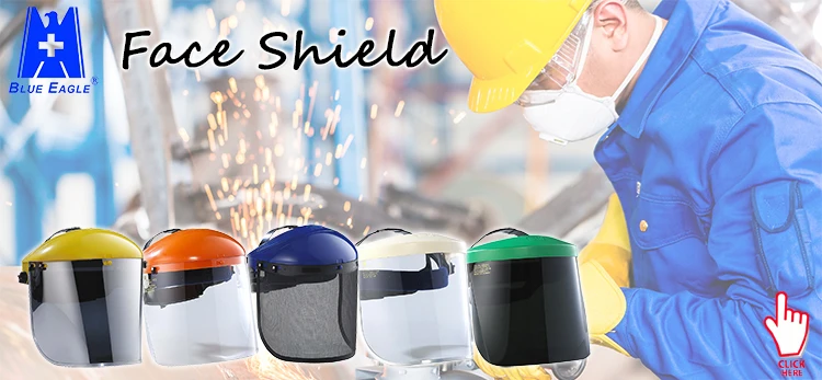 Safety Protection Clear Visor Full Face Shield -1