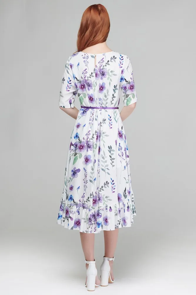 women floral dress