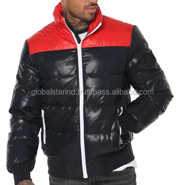 Puffer Yellow Jacket Men's Winter Thicken Cotton Coat Puffer Jacket