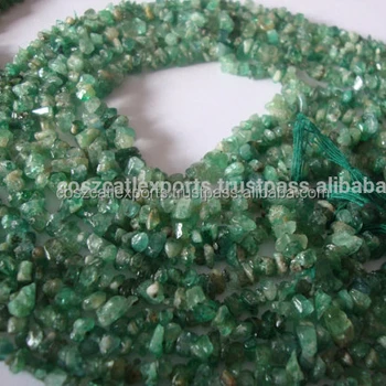 Emerald Gemstone Nuggets Rough Chips 