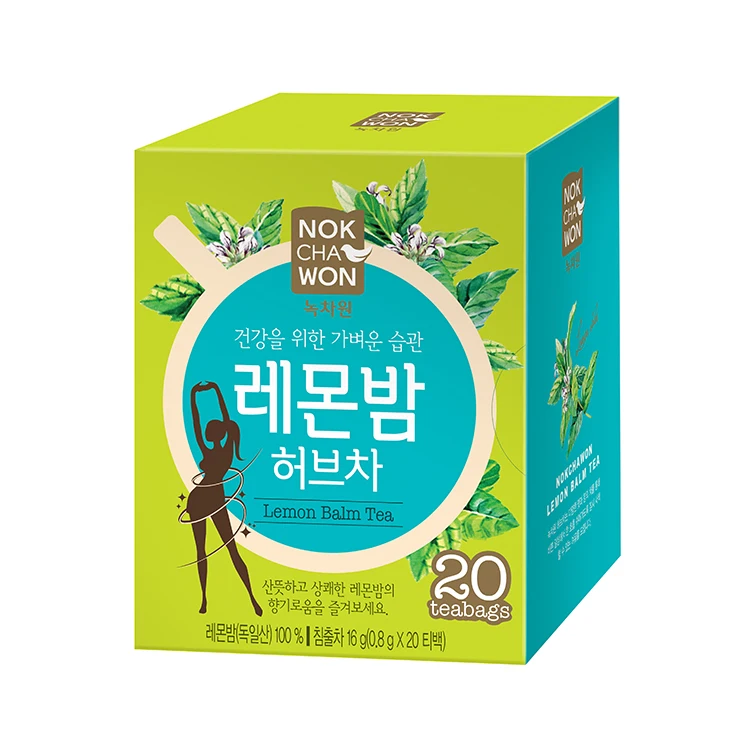 
Healthy lemon balm herbal slimming tea 