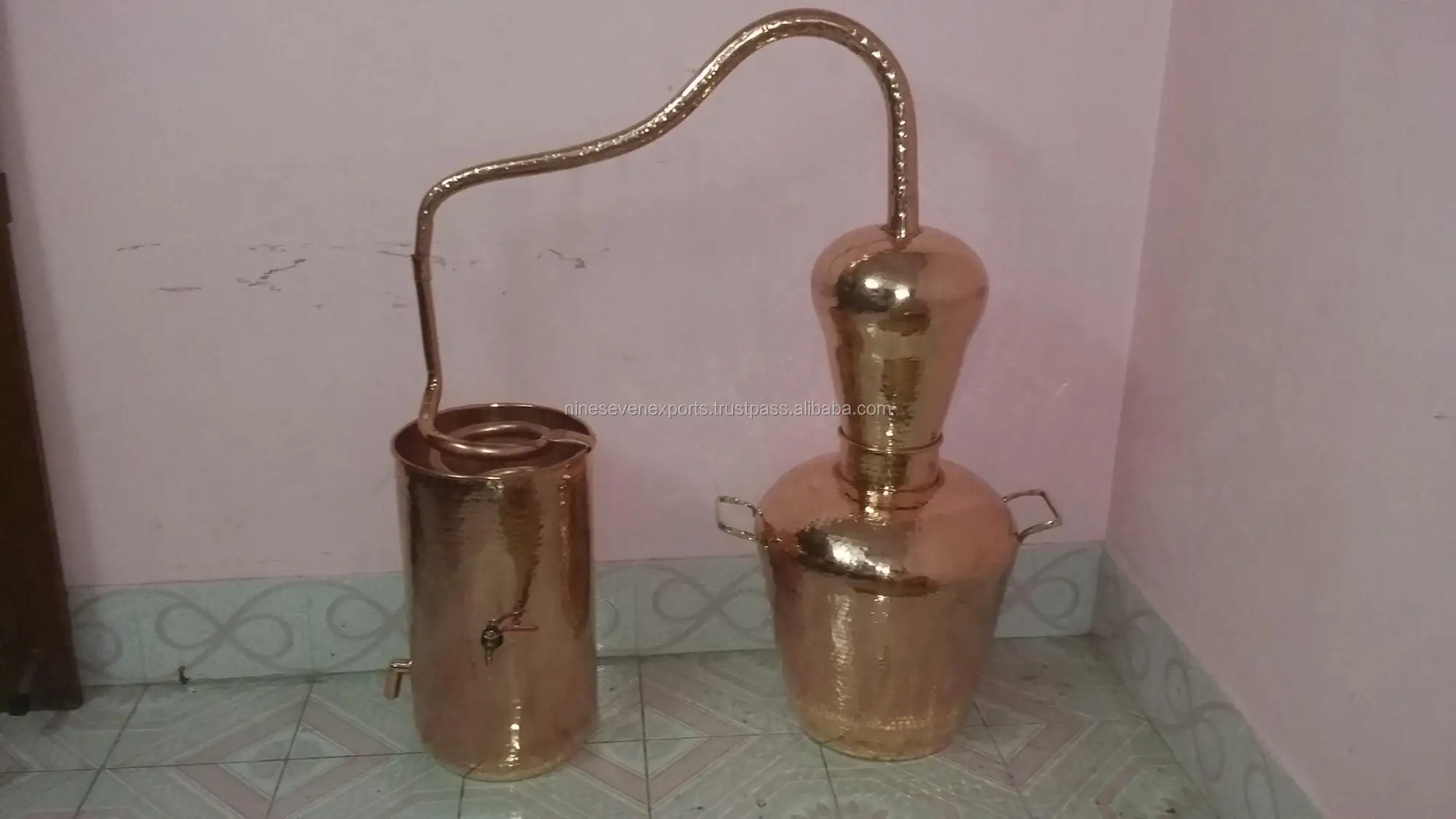 Copper Distillation Equipment 50 Liter Buy Home Distilling Equipment